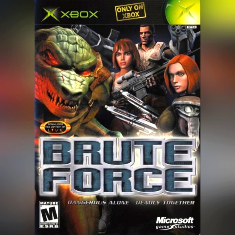 Brute Force 🔥 Original Microsoft Xbox 🎮 Vintage Video Games